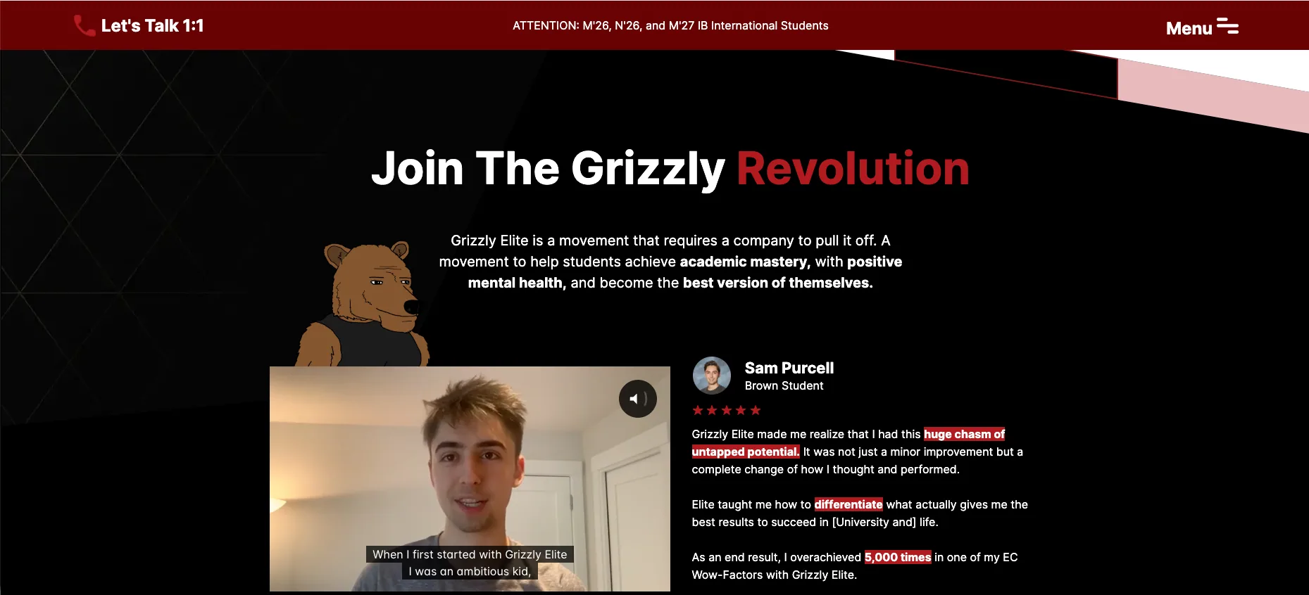 grizzly-elite screenshot