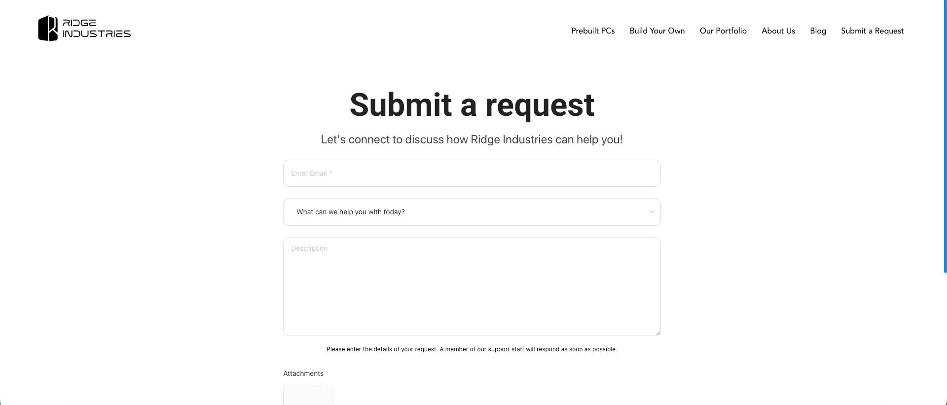 ridge-industries screenshot