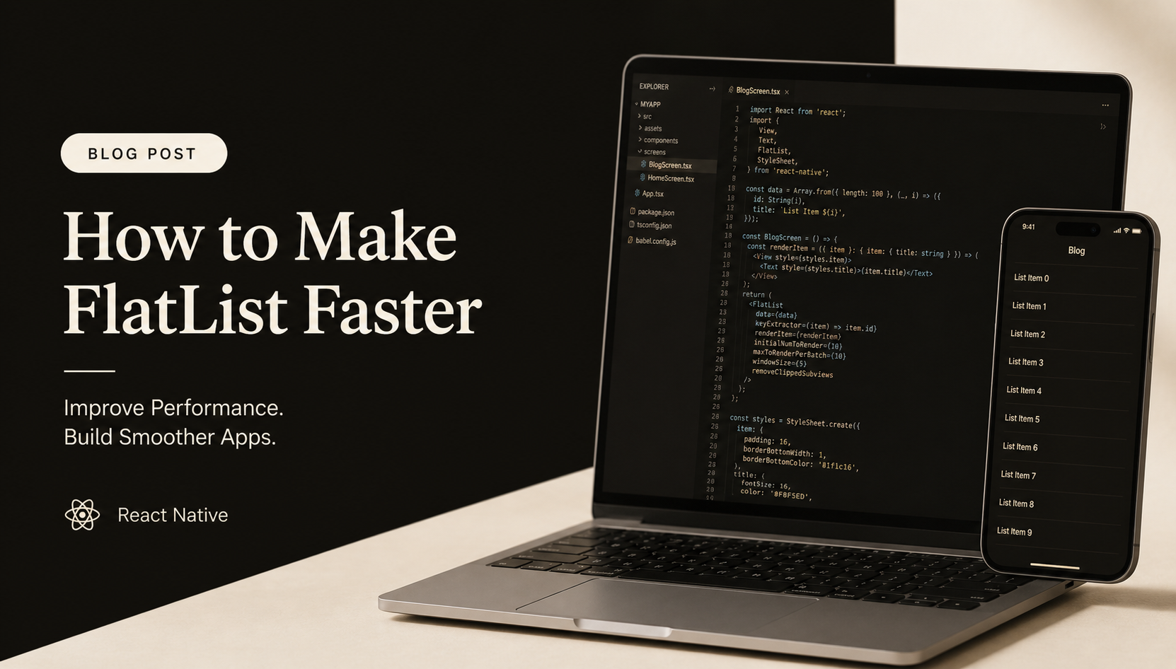 How to make Flatlist faster